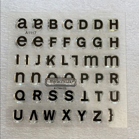 Close to My Heart My Acrylix A Typeface - Picture 2 of 2